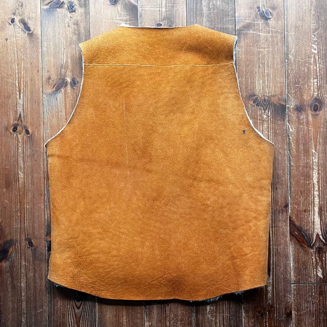 トップス BEST MADE CO. Shearling Wool Vest USA