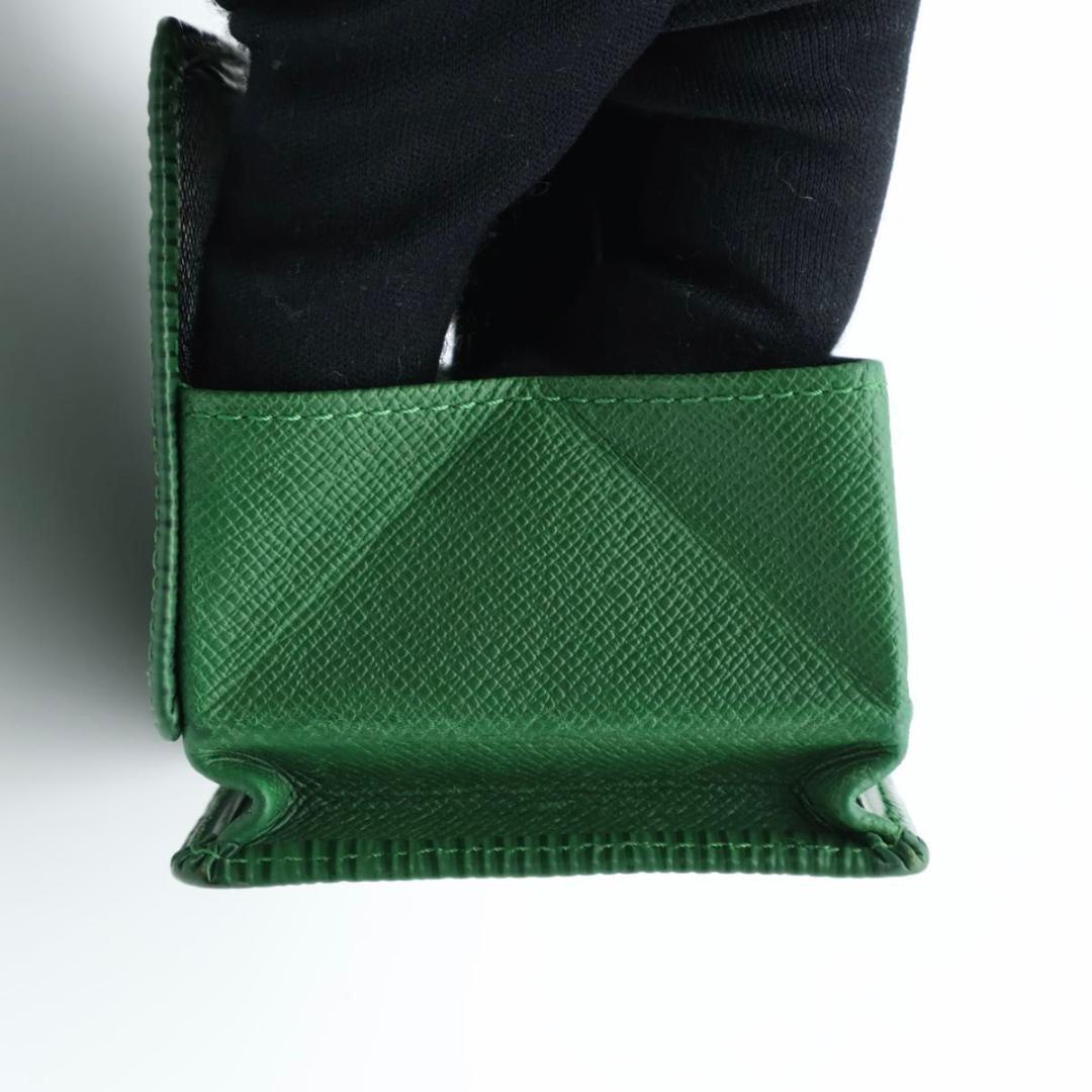 【極美品】ルイヴィトン　ポルトモネボワット　エピ　ケース　小銭入れ　緑