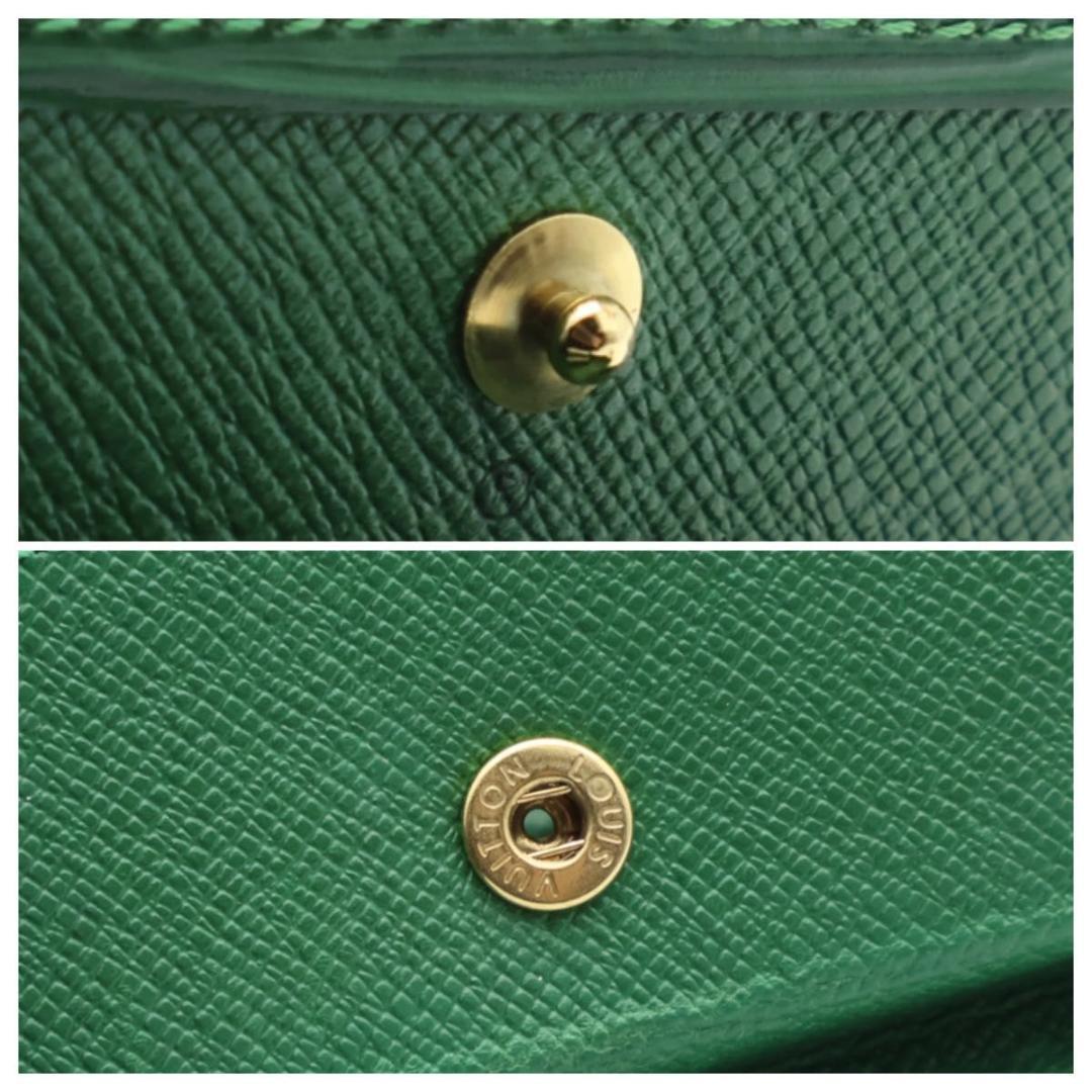 【極美品】ルイヴィトン　ポルトモネボワット　エピ　ケース　小銭入れ　緑
