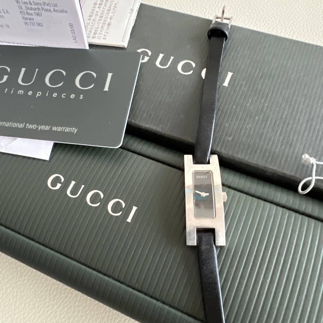 GUCCI 3900L レディース時計 レザーベルト
