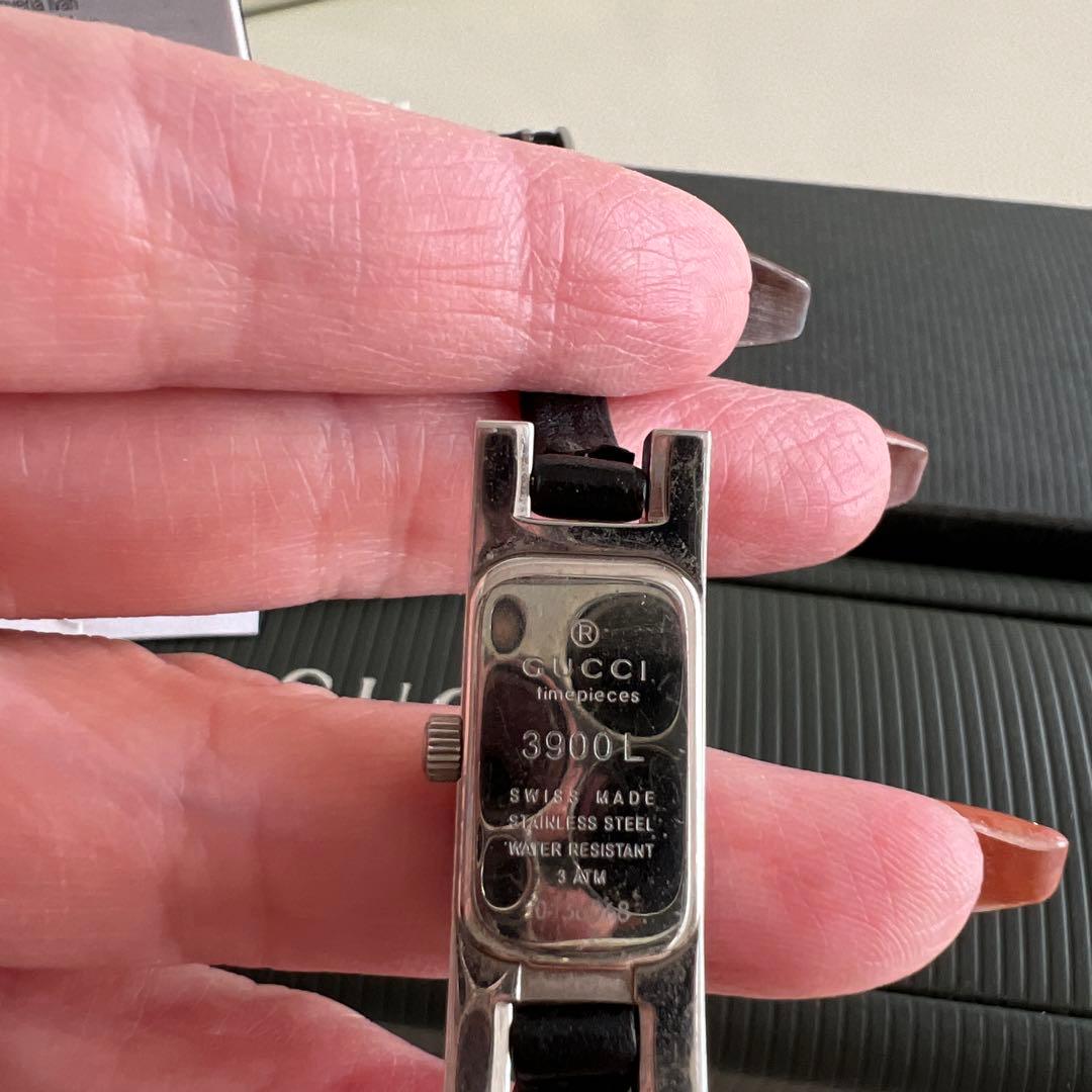 GUCCI 3900L レディース時計 レザーベルト