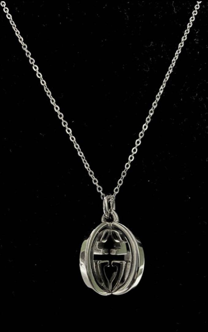 ✨極美品✨ GUCCI GGロゴ チャームネックレス【確実正規品】