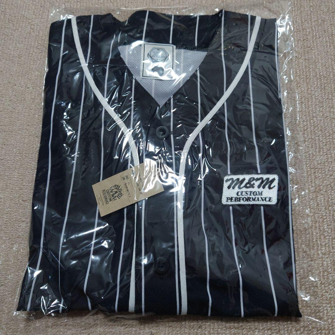 M＆M m&m エムアンドエム　ベースボールシャツ