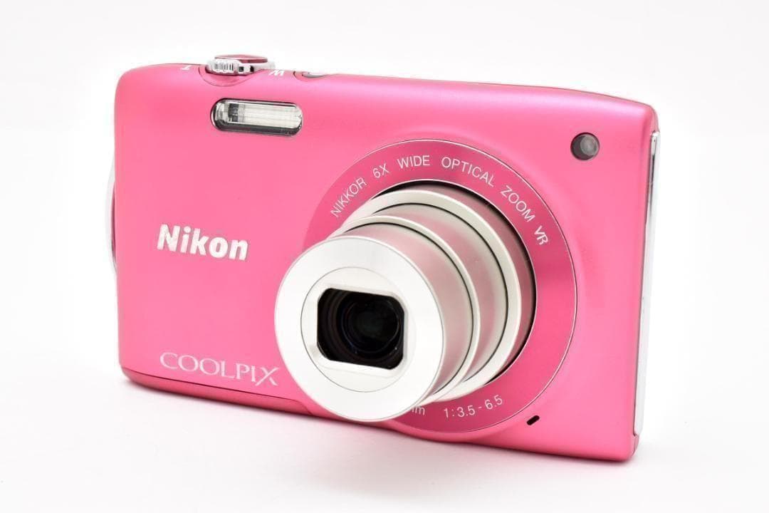 【お値下げ歓迎・極美品】　ニコン　Nikon COOLPIX S3300 ピンク