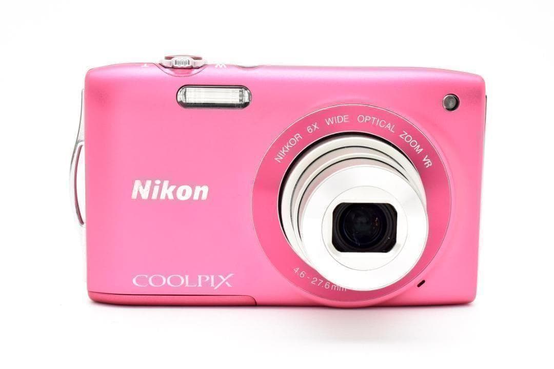 【お値下げ歓迎・極美品】　ニコン　Nikon COOLPIX S3300 ピンク