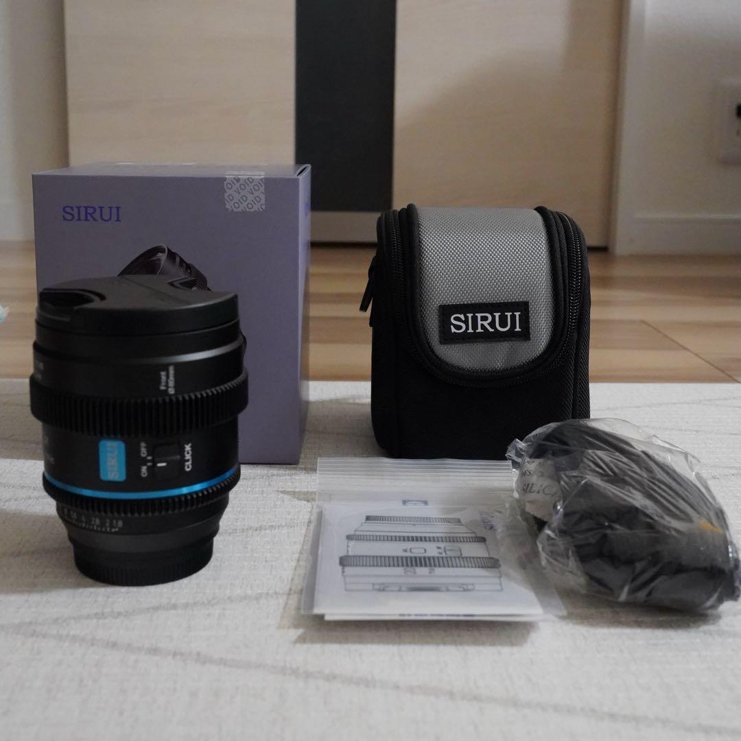【新品同様】SIRUI 20mm T1.8 1.33X アナモルフィックレンズ