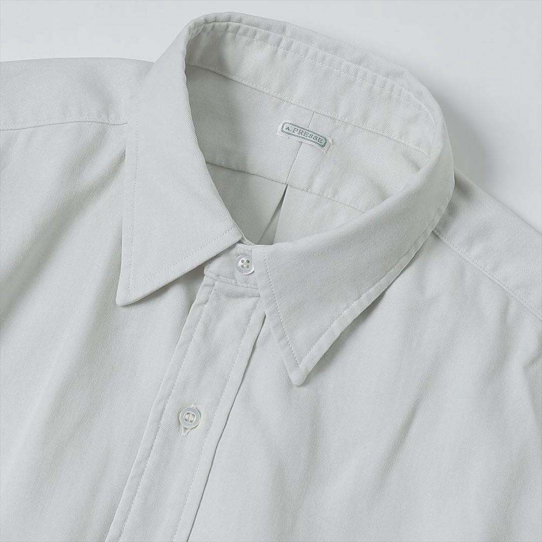 新品Double Weave Twill Regular CollarShirt