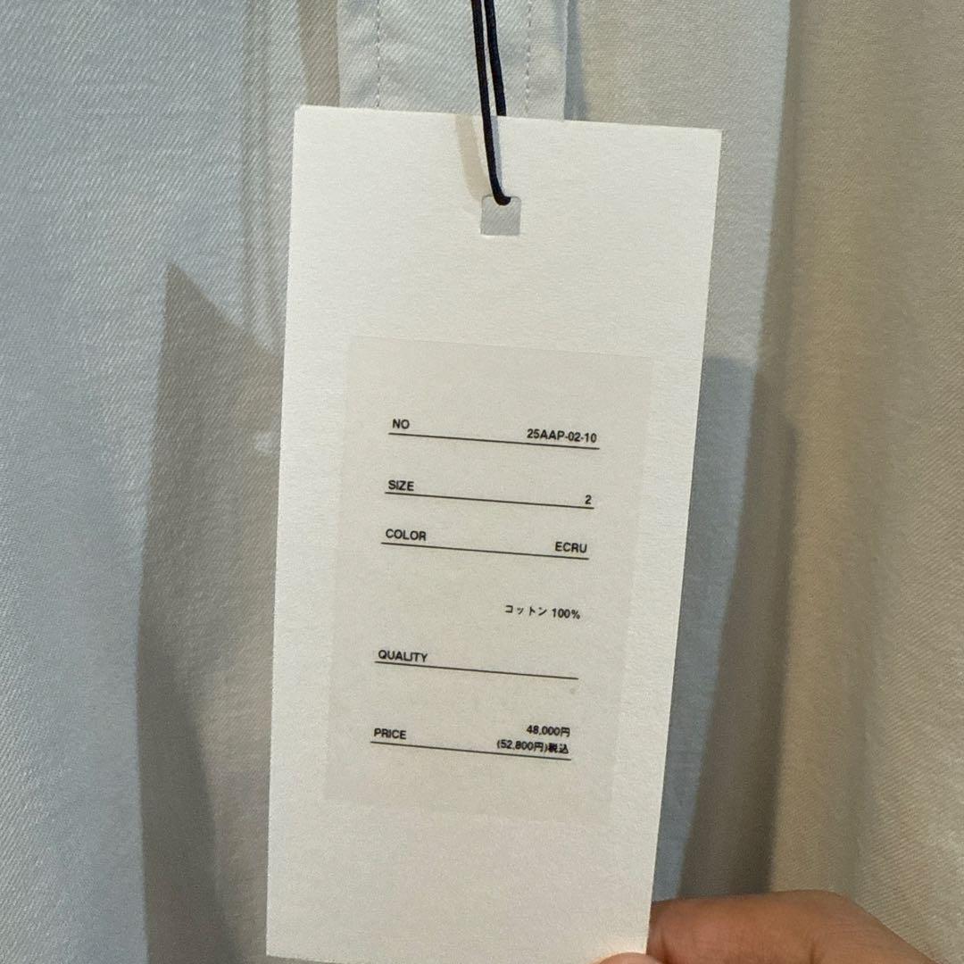 新品Double Weave Twill Regular CollarShirt