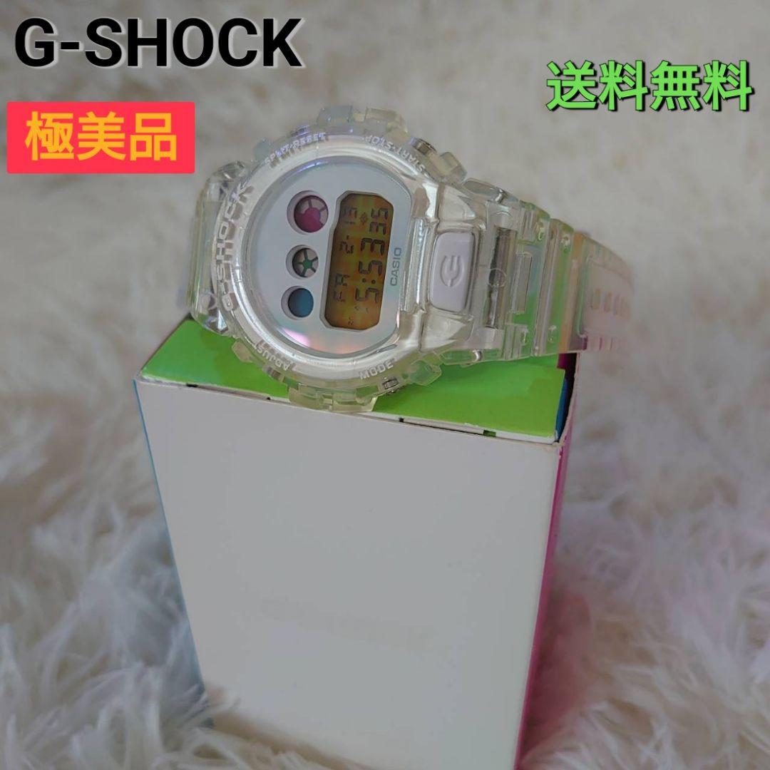 【極美品 】CASIO G-SHOCK DW-6900 腕時計 クリア