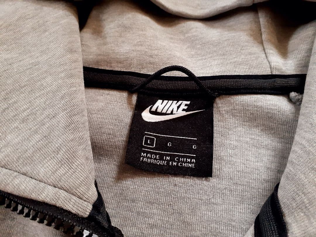 廃盤　NIKE　テックフリース　セットアップ　上下　グレー　L　国内正規品