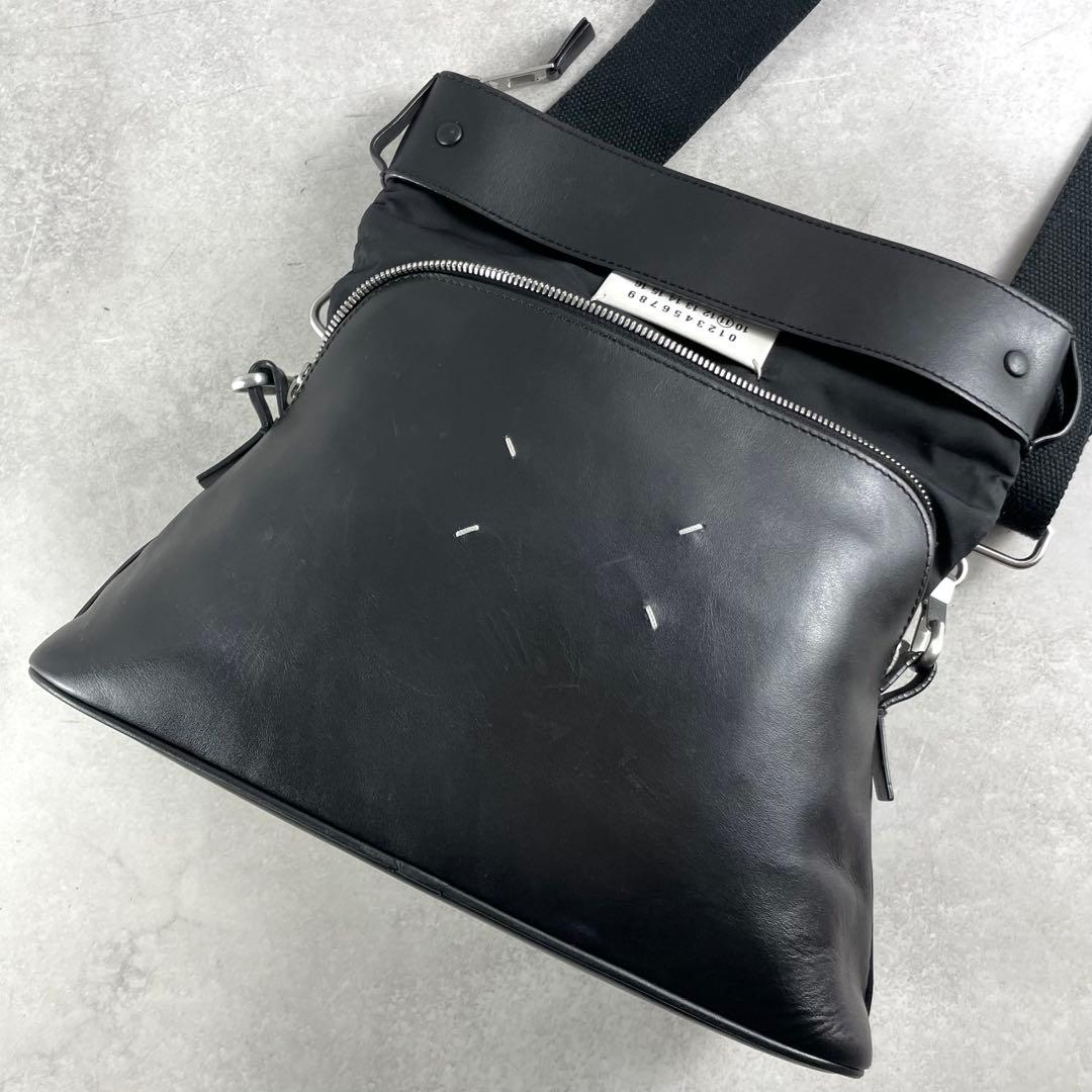 入手困難✨ メゾンマルジェラ ショルダーバッグ 5AC カーフレザー ブラック