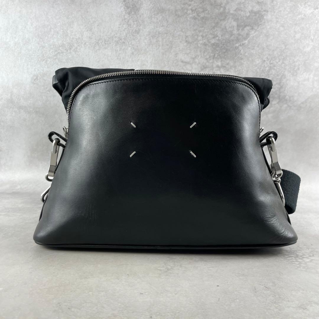 入手困難✨ メゾンマルジェラ ショルダーバッグ 5AC カーフレザー ブラック