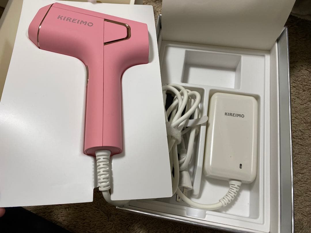 【脱毛器】KIREIMO EPI PHOTO CRYSTAL ピンク