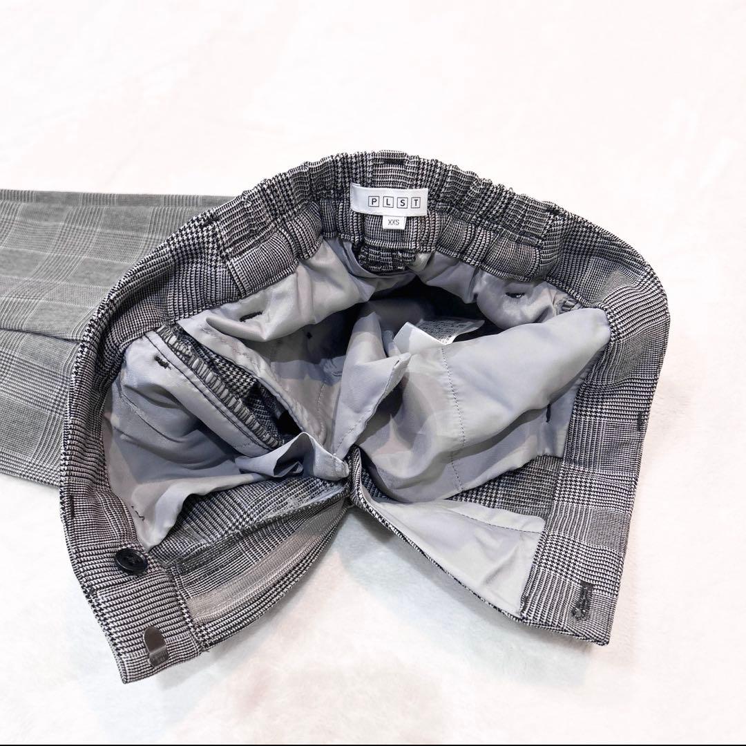 【小さいサイズ】PLST プラステ ノーカラースーツ ストレッチ XSサイズ