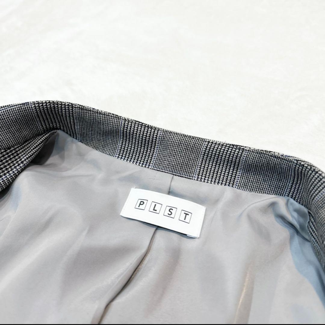 【小さいサイズ】PLST プラステ ノーカラースーツ ストレッチ XSサイズ