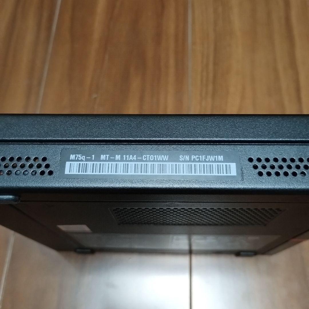 Lenovo ThinkCentre M75q-1 tiny デスクトップPC