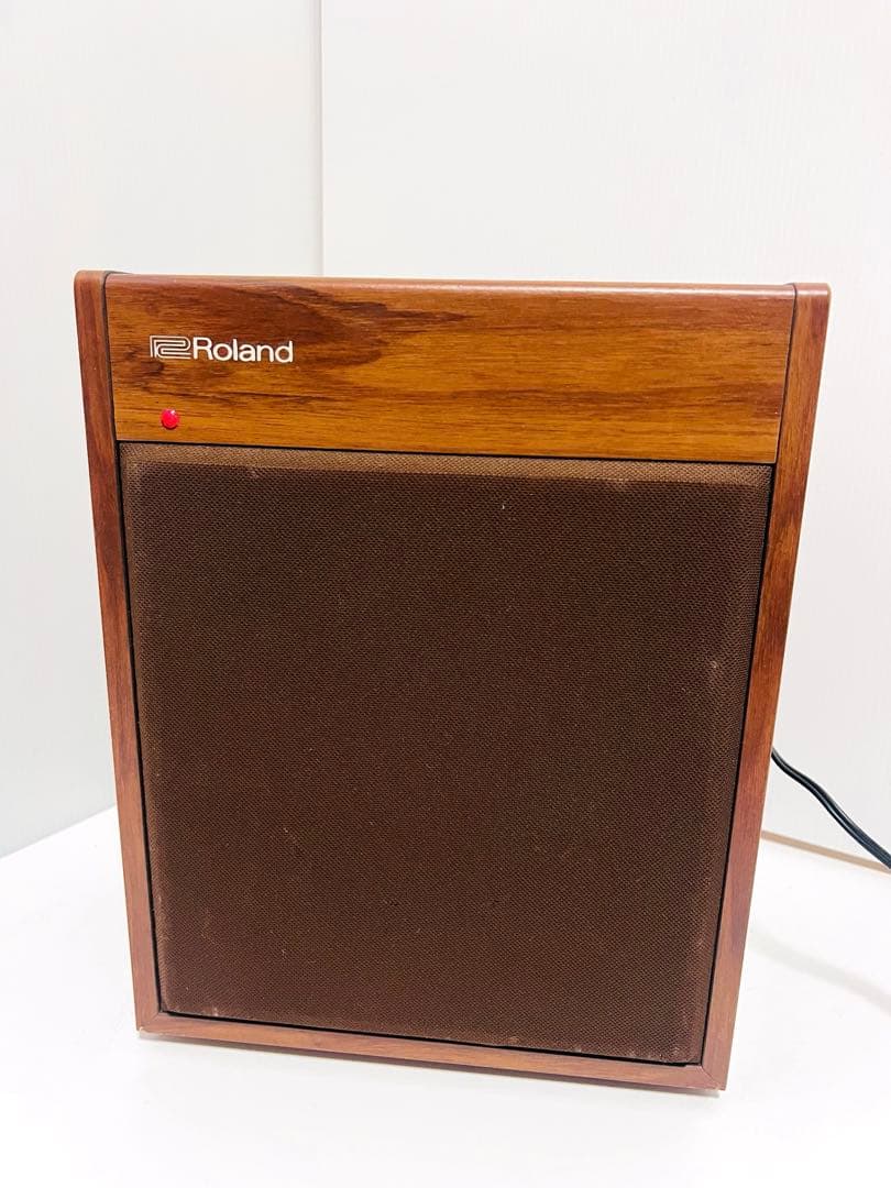 希少なウッドアンプ Roland HK-20 キーボードアンプ 通電確認OK