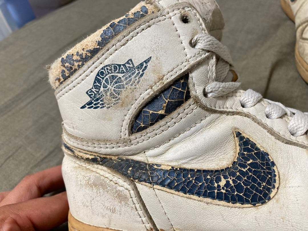 激レア！スカイジョーダン1 メタリックブルー