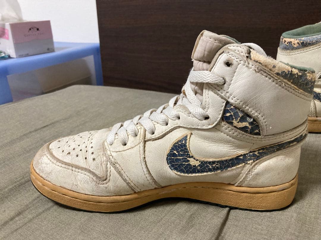 激レア！スカイジョーダン1 メタリックブルー