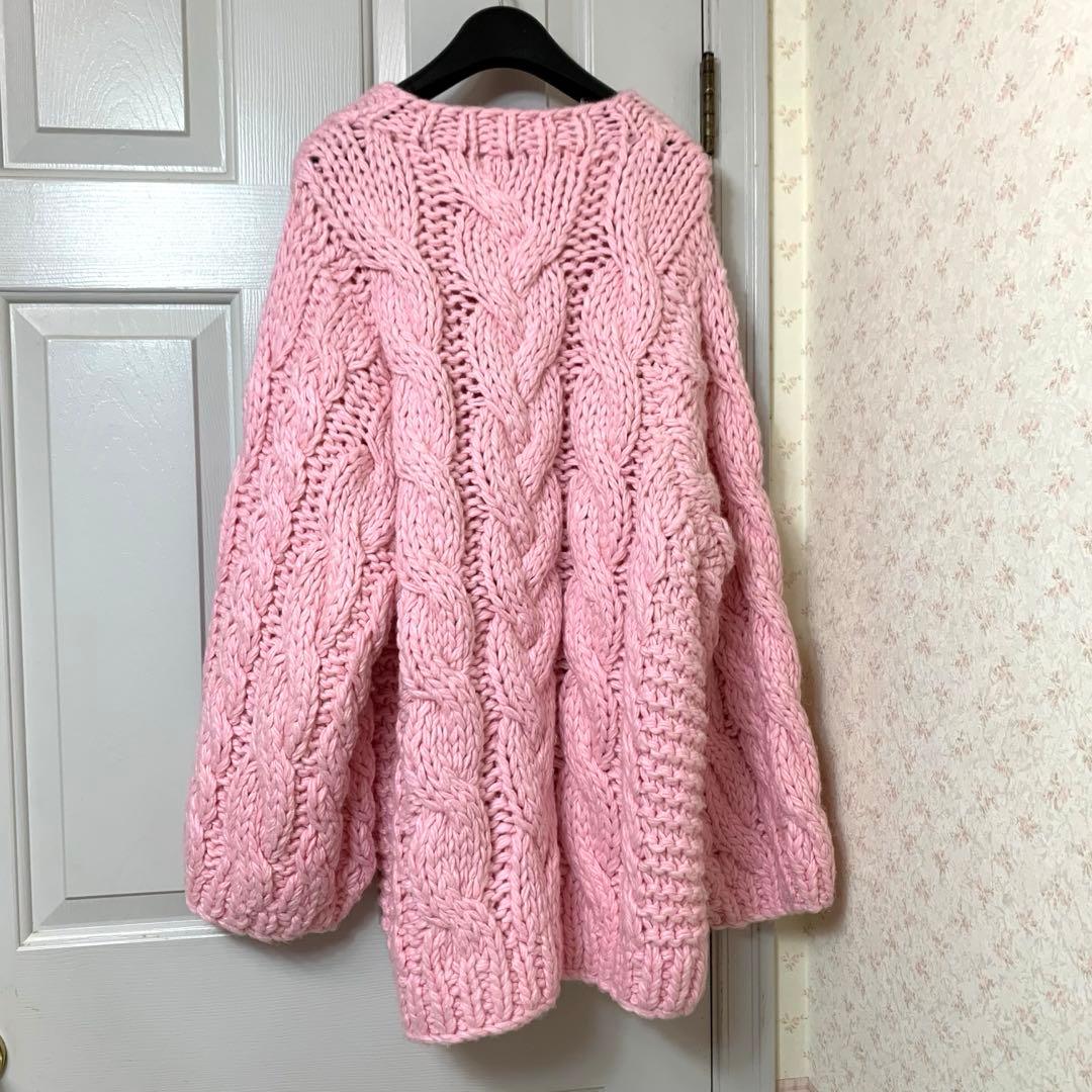 THE TOEザトゥー　marais handmade knitケーブル　ニット