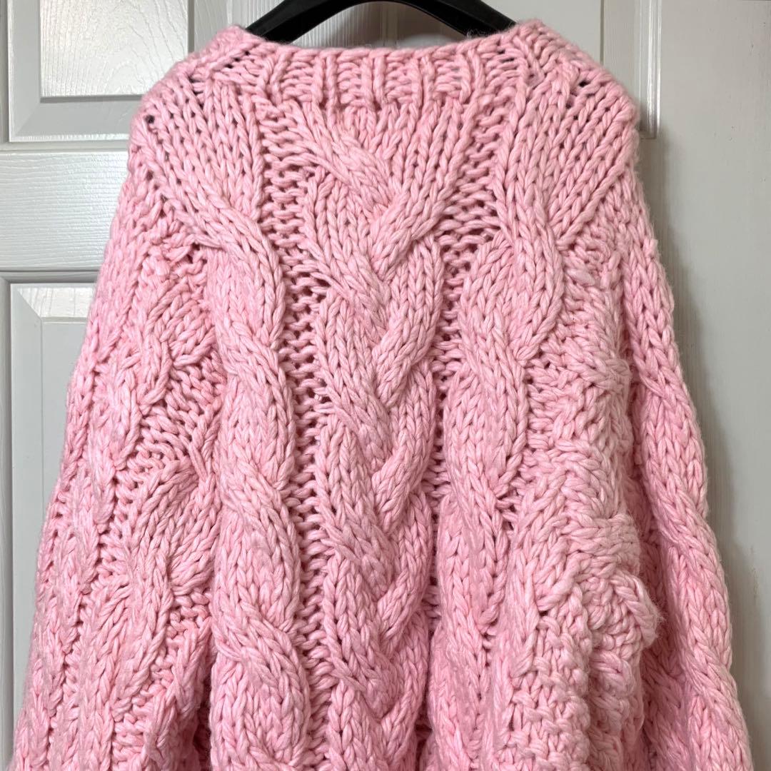 THE TOEザトゥー　marais handmade knitケーブル　ニット