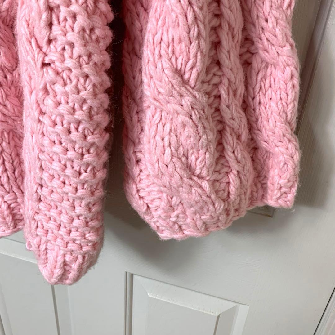 THE TOEザトゥー　marais handmade knitケーブル　ニット