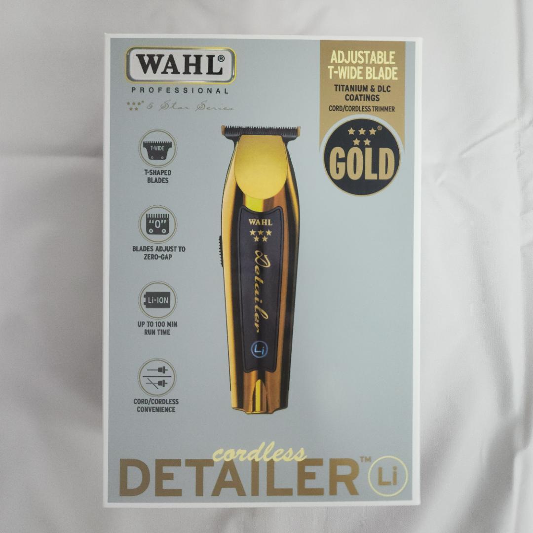 Wahl ウォール 5 Star コードレス ゴールドディテイラー バリカン