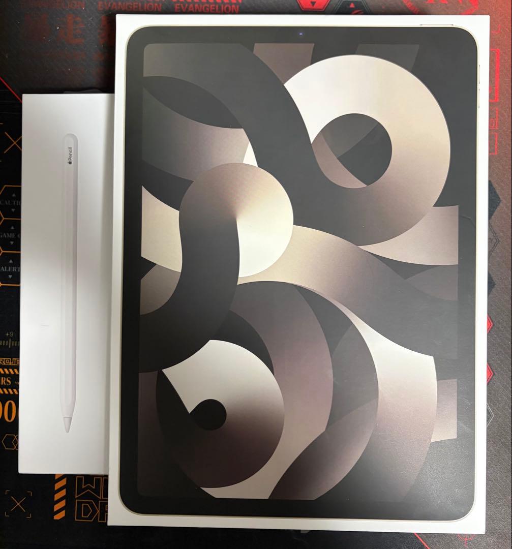【極美品】iPad Air 第5世代 256GB Wi-Fi スターライト