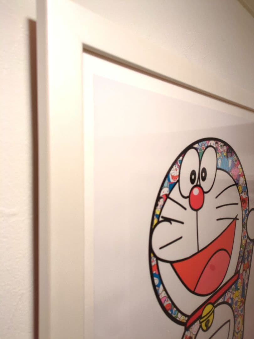 村上隆×藤子·F不二雄コラボドラえもんポスター『ドラえもんえいえいおー!』