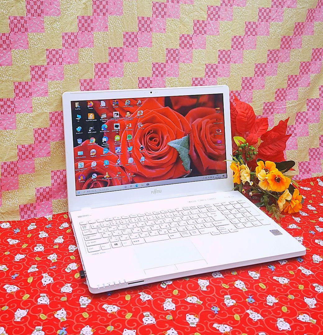 最新Windows11大容量256GB/オフィス/動画編集/ZOOM/ソフト多数