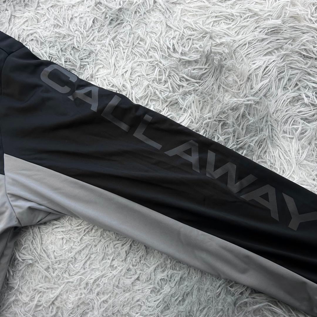 新品　キャロウェイ　ジャケット　ブルゾン　中綿　フーディ　フルジップ　グレー　L