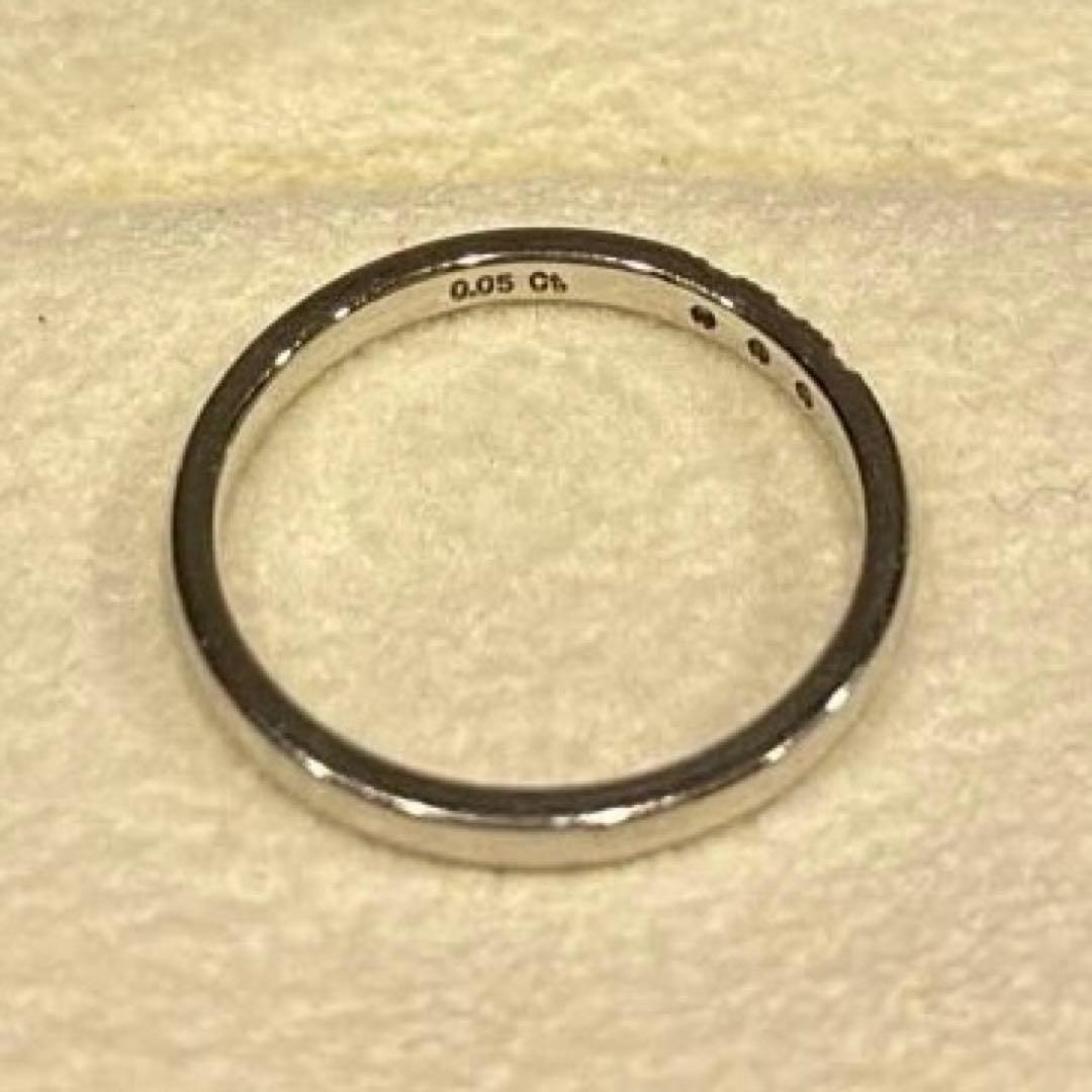 MIKIMOTO ミキモト　プラチナ　ダイヤモンド0.05ct 10.5号