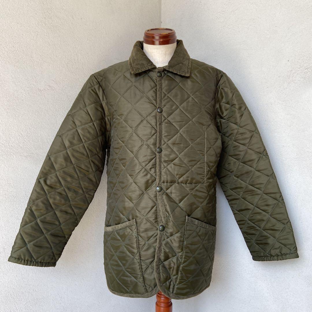 ペ*ー様 LAVENHAM DENHAM キルティングジャケット38 USED