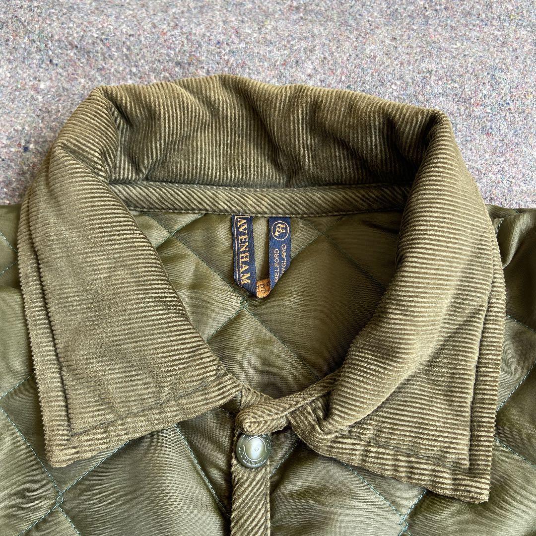 ペ*ー様 LAVENHAM DENHAM キルティングジャケット38 USED