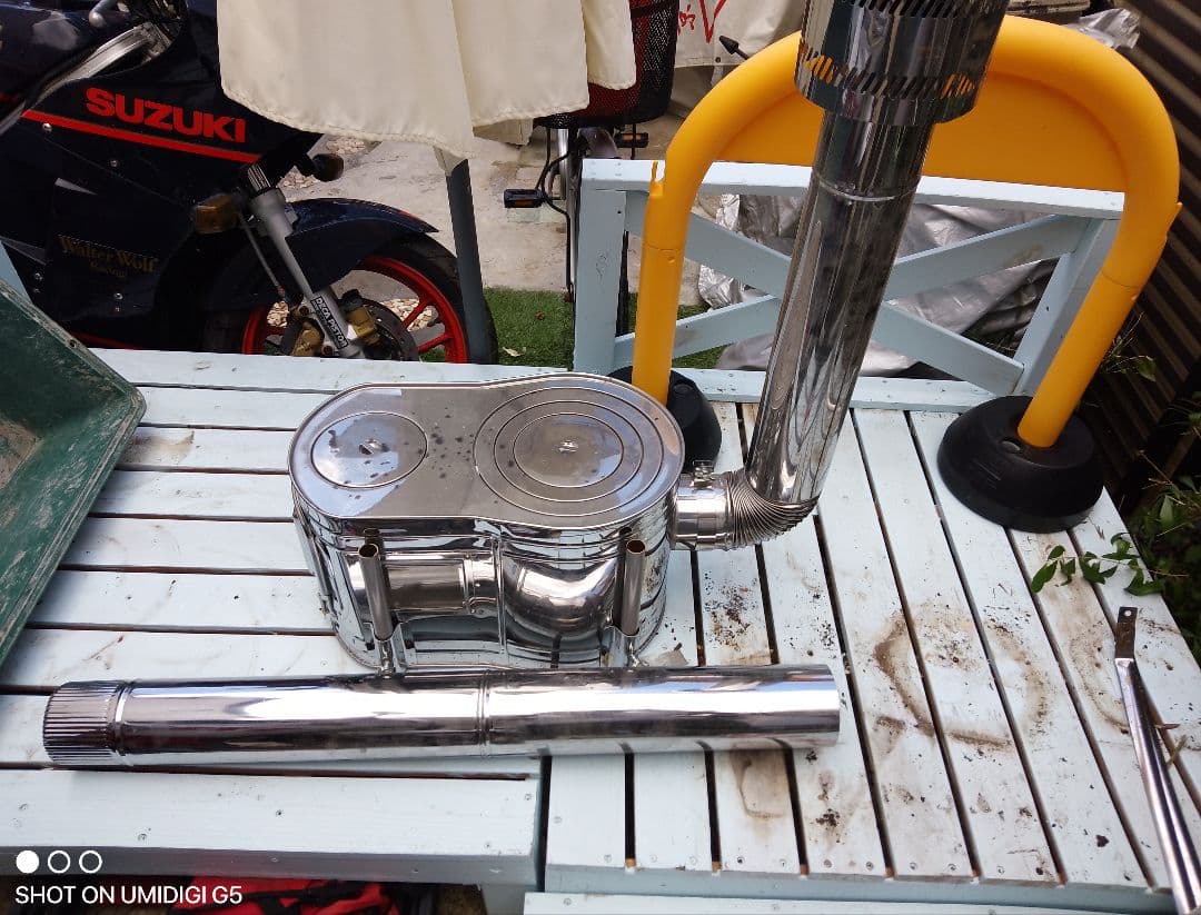 薪ストーブ　新品未使用品