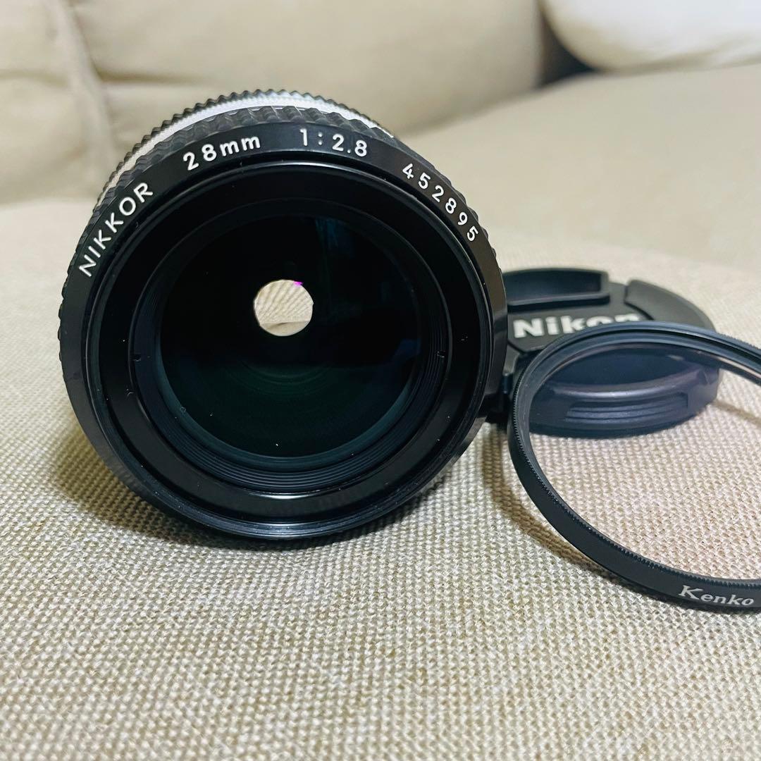 Nikon NIKKOR ai 28mm f/2.8 レンズ