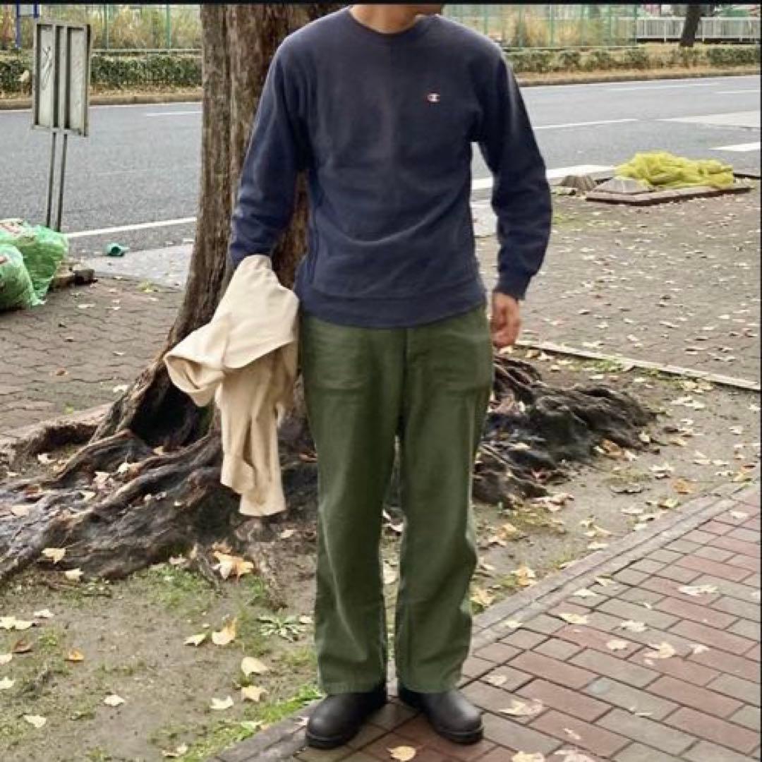 ボロ　80s champion リバースウィーブ　サンフェード　ナス紺　USA製