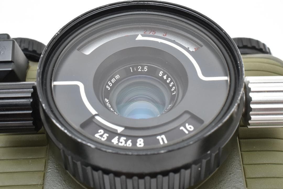 希少 Nikon NIKONOS-V モスグリーン 水中カメラ フィルムカメラ