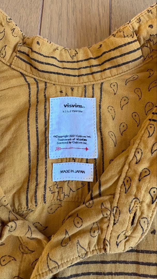 トップス visvim KAFKA L/S BANDANA P.W.N.D. size1