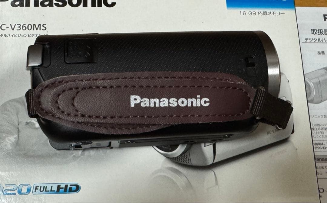 【美品】パナソニック HDビデオカメラ HC-V360MS ブラック