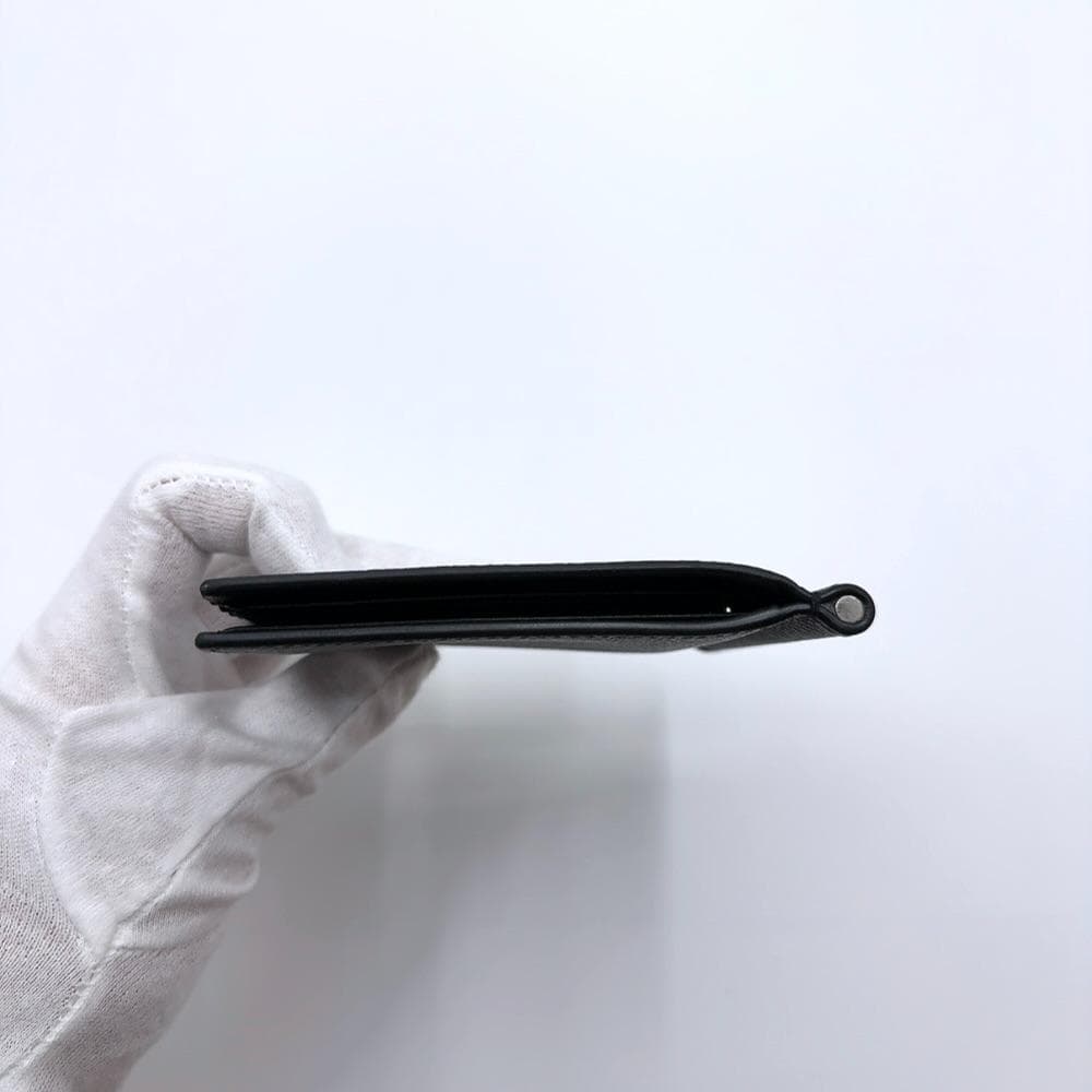 ◇セリーヌ◇レザー/ロゴ/マネークリップ/ブランド/ブラック