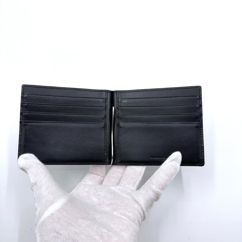 ◇セリーヌ◇レザー/ロゴ/マネークリップ/ブランド/ブラック