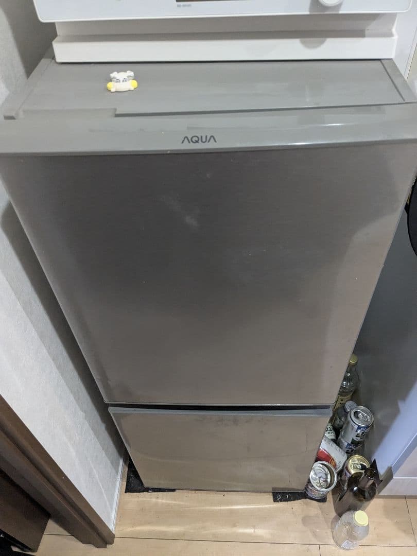 AQUA 冷蔵庫 シルバー AQR-13H 126L