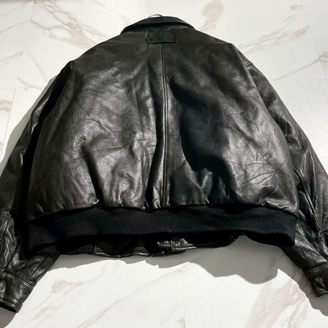 90's ダウンジャケット Eddie Bauer レザージャケット XXL