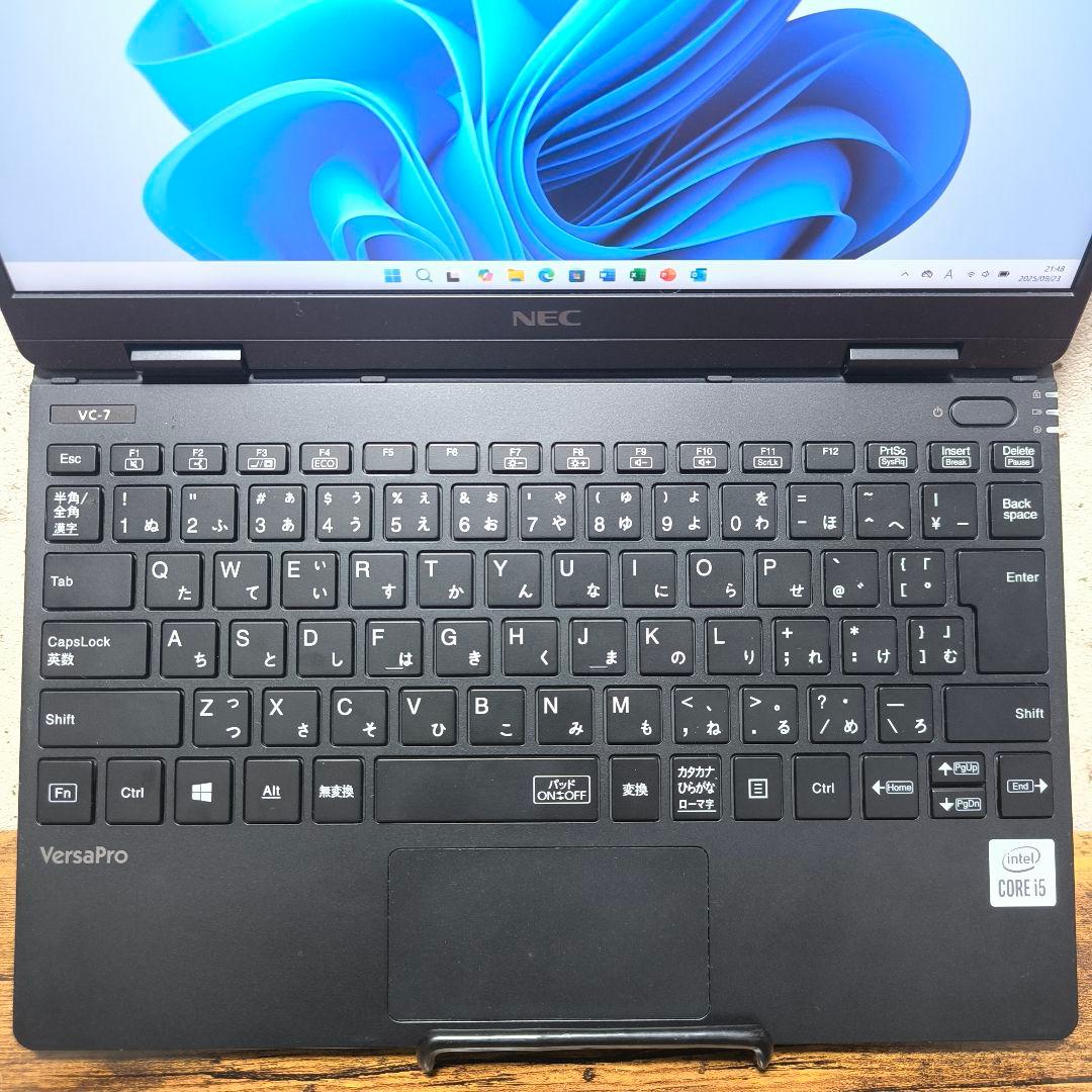 8420 nec ノートパソコン Windows11 オフィス付