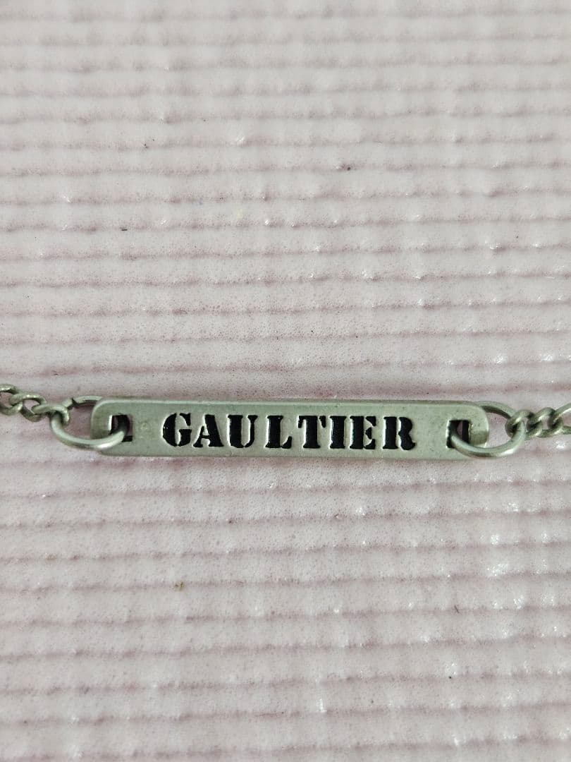 【新品】Jean Paul Gaultier☆ロゴ ブレスレット☆アンクレット