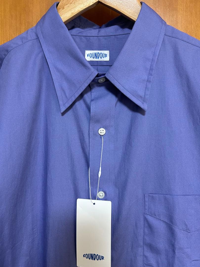 トップス FOUNDOUR REGULAR COLLAR SHIRT