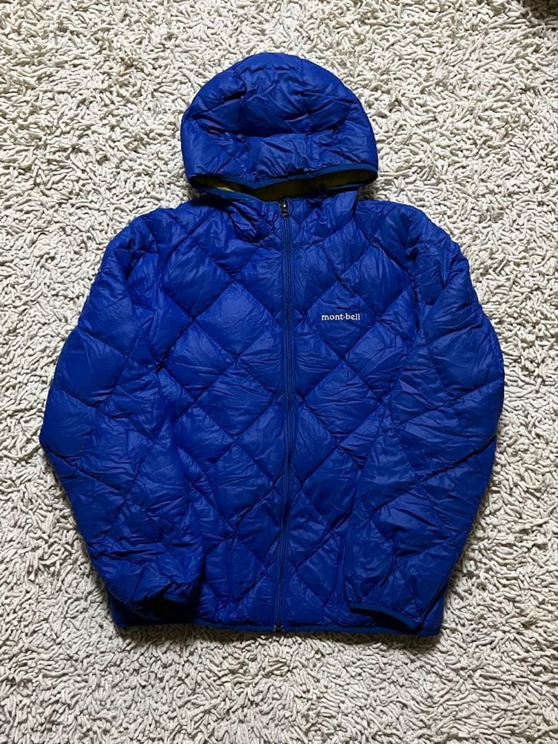 廃盤！　 モンベル mont-bell リバーシブル ダウンジャケット