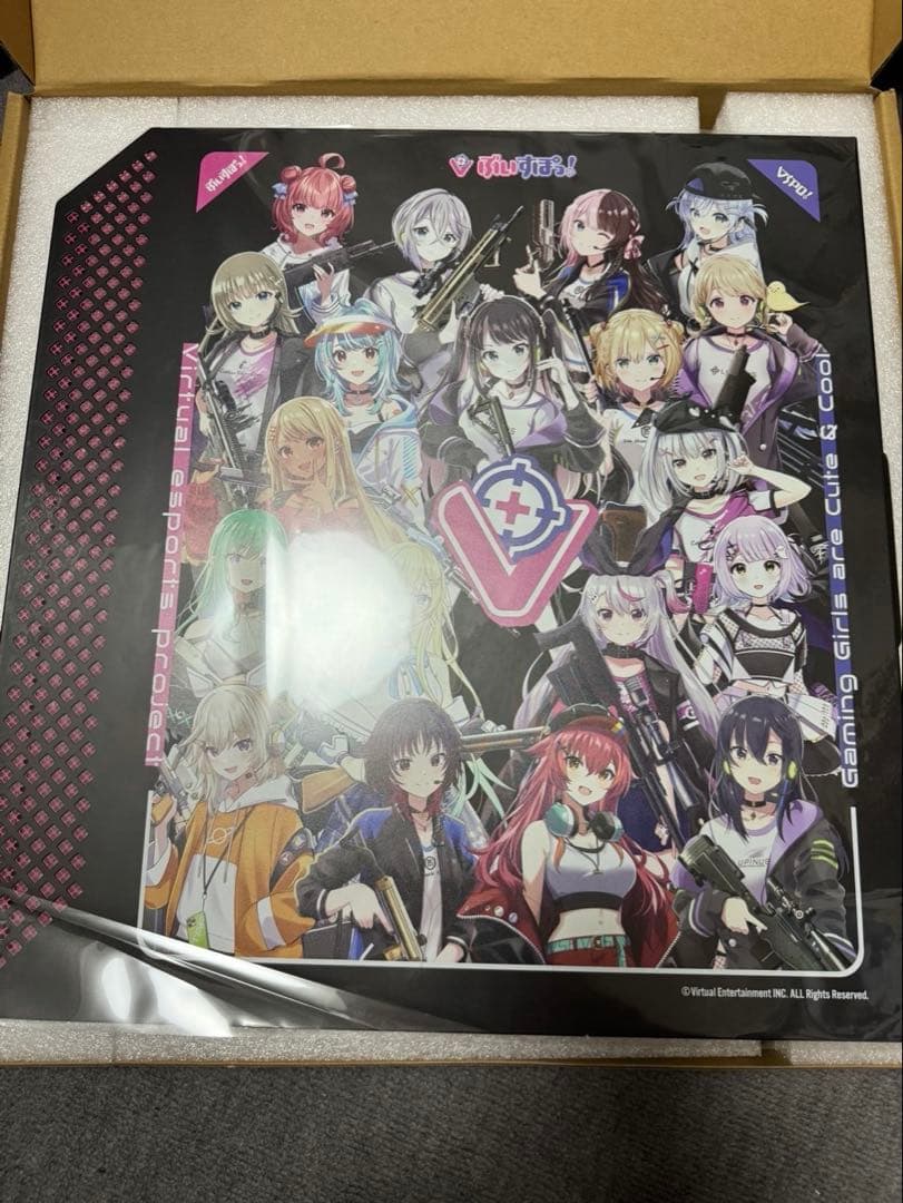 GALLERIA ガレリアぶいすぽっ！ ゲーミングPCサイドパネル　いいね不要