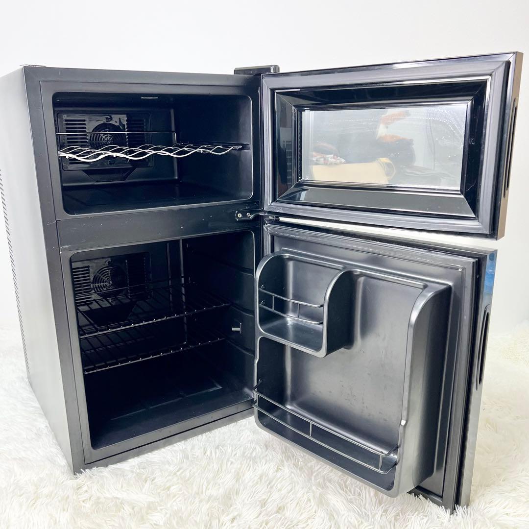 美品 SIS 2ドアワインセラー 冷蔵庫付 BCWH-69